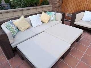Conjunto Muebles de Jardín exterior