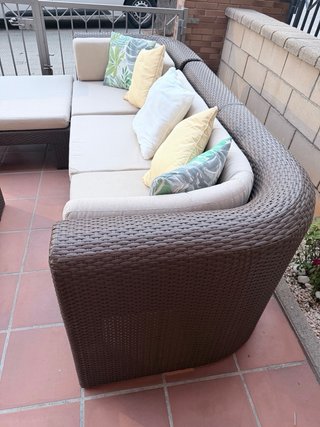 Conjunto Muebles de Jardín exterior