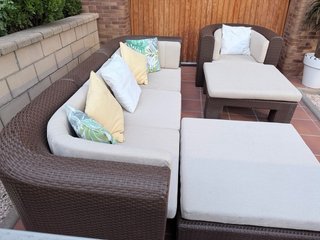 Conjunto Muebles de Jardín exterior