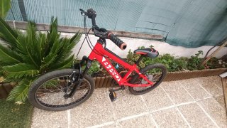 Bici infantil BPRO 20 pulgadas Roja
