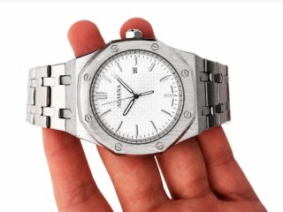 Reloj ALMANA Acero Inoxidable Estilo Royal Oak
