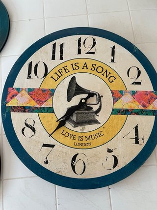 Lote Decoración Vintage Musical y Route 66