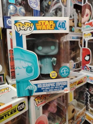 Funko Pop! Star Wars 40 Holographic Emperor