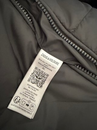 Chaleco Zadig & Voltaire Azul Talla XL