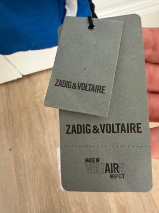 Chaleco Zadig & Voltaire Azul Talla XL