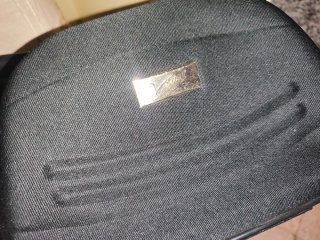 Maleta de mano y neceser Benzi negro