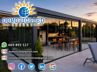 Pérgola Bioclimática Domotic&Led.