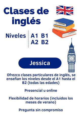 Clases particulares ingles en verano