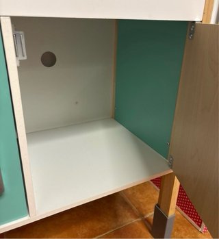 Cocina de juguete de madera
