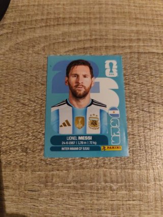 Cromo Leo Messi Mundial 2026