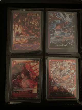 Lotto Carte One Piece Monkey D. Luffy