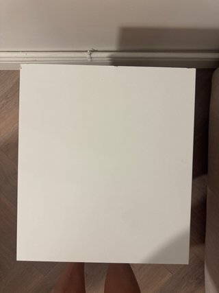 Mesita de noche IKEA Malm blanca