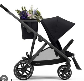 Cybex Gazelle S Sillas Gemelar Negra con capazo