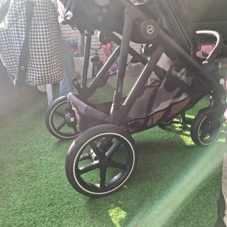 Cybex Gazelle S Sillas Gemelar Negra con capazo