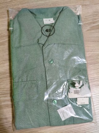 Camisa sarga Talla 40 Verde