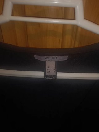 Chaqueta negra manga larga