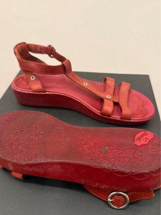 Sandalias Camper Rojas Talla 38
