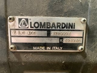 Grupo electrógeno Lombardini
