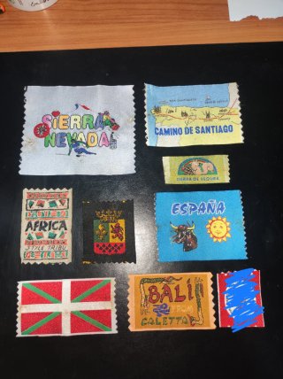 Parches souvenir ciudades España