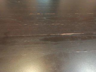 Mesa de comedor extensible de madera