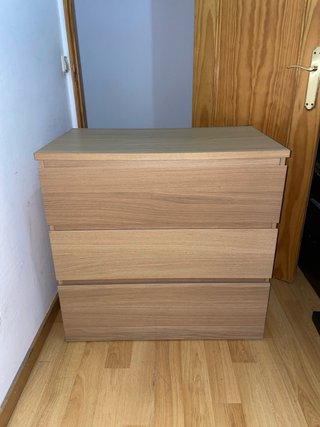Cómoda MALM Ikea 3 cajones