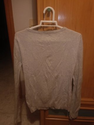 Chaqueta Bershka Gris Talla L