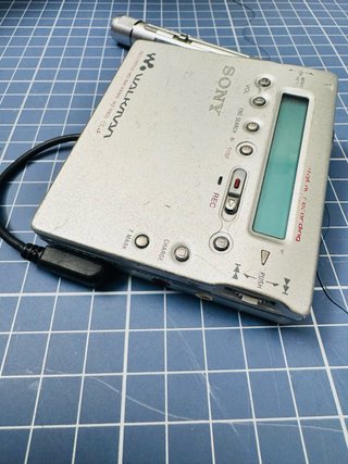 Sony MZ-R900 Walkman MD Grabador Plata