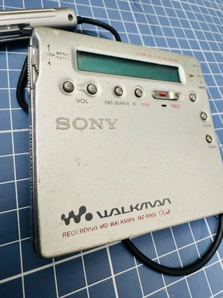 Sony MZ-R900 Walkman MD Grabador Plata
