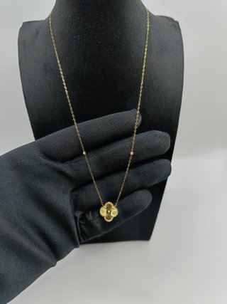 collar Oro 18 k estilo van kleef