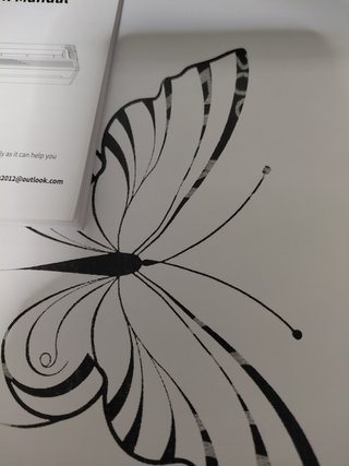 Impresora Térmica Tatuaje - Negro/Blanco