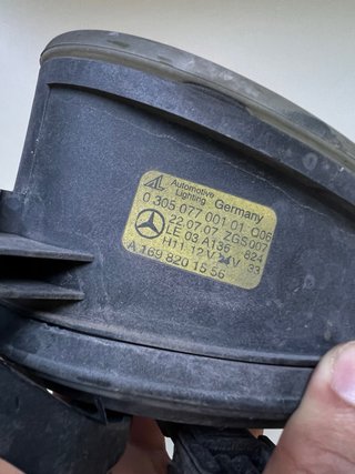 Faros Antiniebla Mercedes A1698201556
