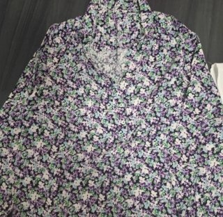 Lote 2 blusas mujer talla L estampadas
