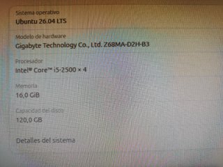 Ordenador Sobremesa i5-16 gb ram - 128gb sdd