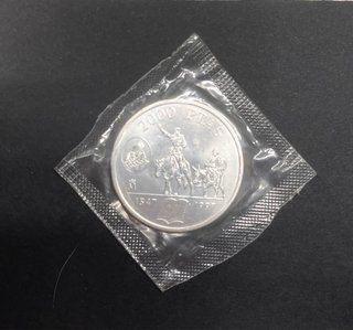 2 Monedas Plata 2000 PTAS 1996/97 Conmemorativas