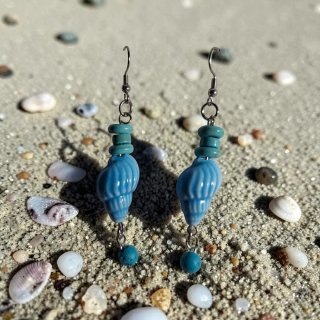 Conjunto 6 Pendientes y Collar Mar