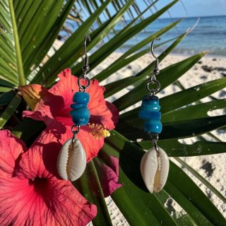 Conjunto 6 Pendientes y Collar Mar