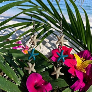Conjunto 6 Pendientes y Collar Mar