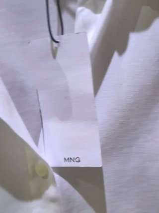 Camisa blanca Mango Talla S