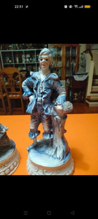 Pareja Figuras Capodimonte años 50