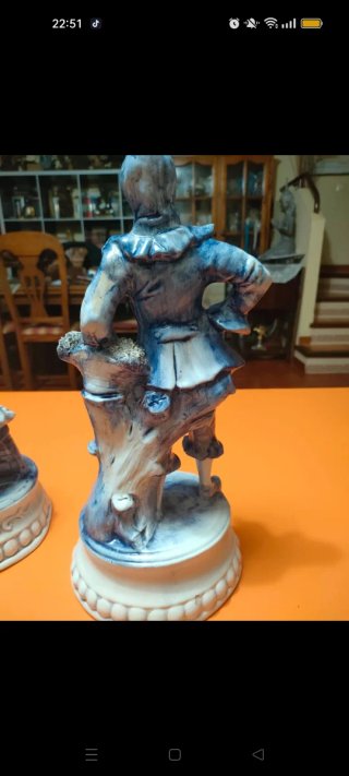 Pareja Figuras Capodimonte años 50