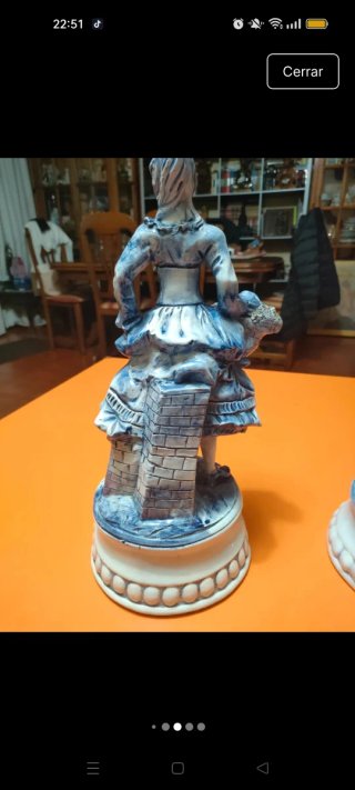 Pareja Figuras Capodimonte años 50