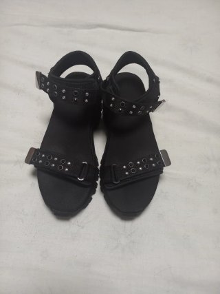Sandalias Stradivarius Negras Talla 38