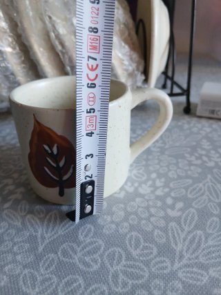 Juego de tazas de café con platillos