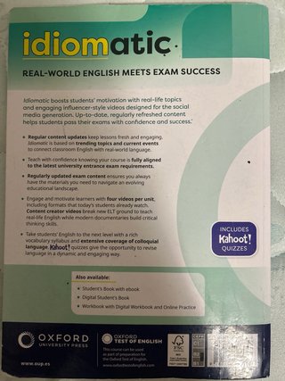 Idiomatic 1 Student's Book with Ebook