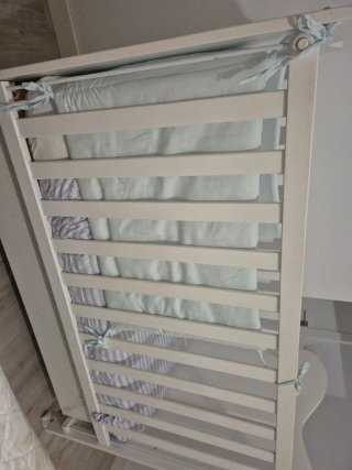 Cuna Micuna 60x120 + Colchón Viscoelástico