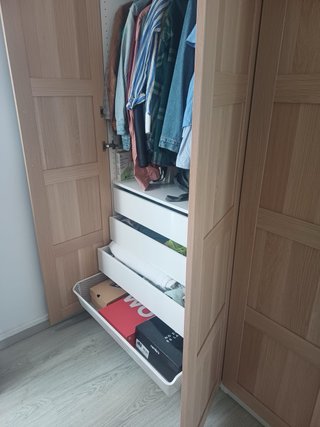 Armario PAX 2x2m Roble/Blanco ¡¡como nuevo!!