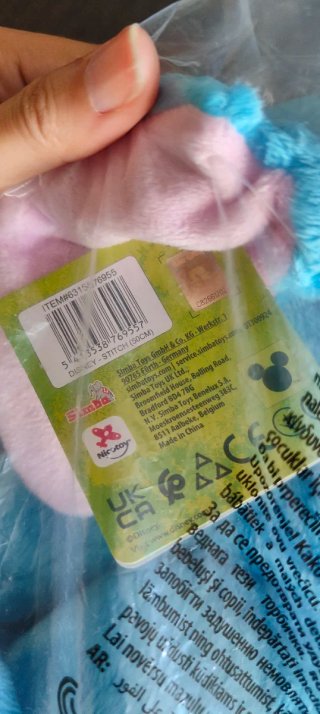 NUEVO Peluche Stitch (Lilo & Stitch) Disney 50cm