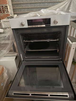 Horno y microondas Bosch Cristal Blanco