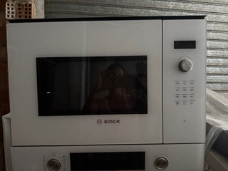 Horno y microondas Bosch Cristal Blanco