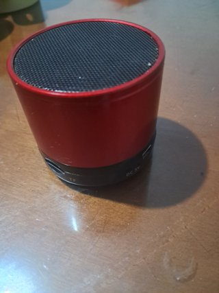 Altavoz Bluetooth CEDO Rojo y Negro